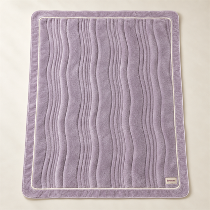 Brenura Cloudline Plush Throw folded product view