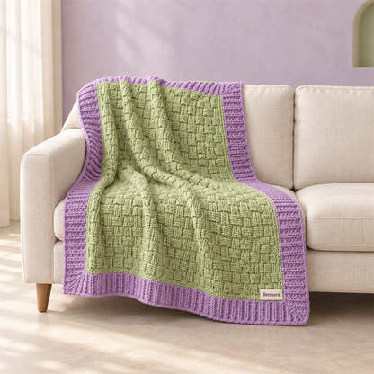Brenura Meadow Basket Throw matching styled room view