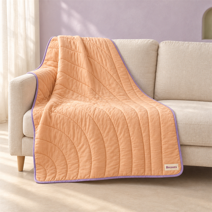Brenura Sun Arch Quilt matching styled room view