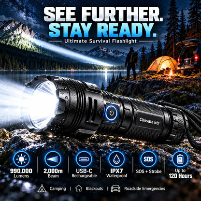 Hot Sale！brenura™ Super Bright Ultimate Survival Flashlight